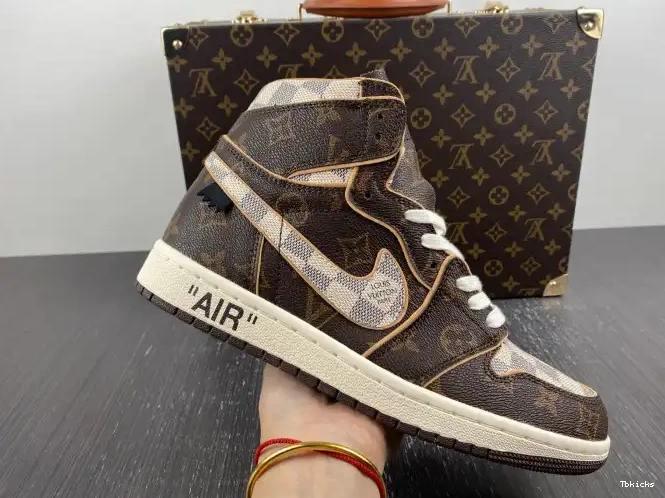 Reps TBK Jordan Air 1 OFF-WHITE LV x 0501
